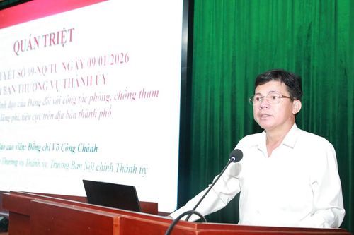 Tập huấn công tác nội chính Đảng cho gần 300 cán bộ ở cơ sở phường Thanh Khê