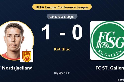 FC Nordsjaelland đi tiếp, FC ST. Gallen bị loại