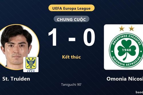Hạ Omonia Nicosia 1-0, St. Truiden giành vé đi tiếp, tiễn đối thủ rời Europa League