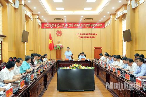 UBND tỉnh cho ý kiến các nội dung trình Kỳ họp giải quyết công việc phát sinh, đột xuất của HĐND tỉnh