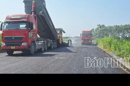 Tăng tốc về đích dự án Cải tạo, gia cố và nâng cấp đường Âu Cơ