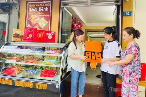 Bánh trung thu vào mùa