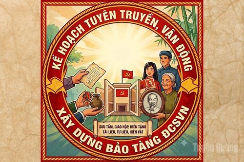 Tuyên truyền, vận động sưu tầm, giao nộp, hiến tặng tài liệu, tư liệu, hiện vật xây dựng Bảo tàng Đảng Cộng sản Việt Nam