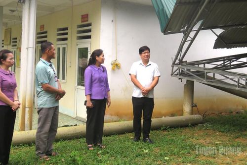 Đoàn công tác số 567 của Ban Thường vụ Tỉnh ủy làm việc với xã Bằng Lang