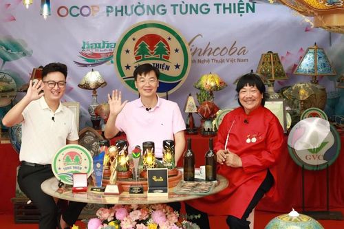 Chủ tịch xã, phường lên sóng quảng bá sản phẩm OCOP