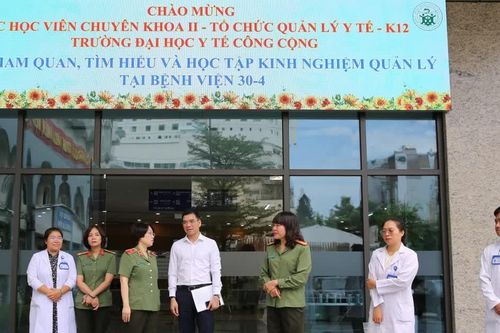 Cục Khám, chữa bệnh - Bộ Y tế thăm, làm việc với Bệnh viện 30-4