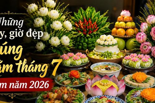 Những ngày, giờ đẹp cúng Rằm tháng 7 sớm năm 2026 phù hợp với từng con giáp