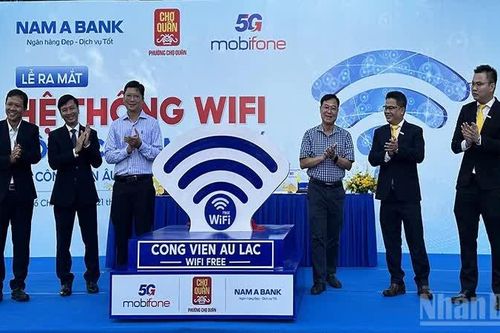 Thành phố Hồ Chí Minh: Phường Chợ Quán đưa vào hoạt động hệ thống wifi công cộng miễn phí