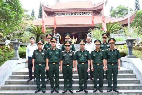 Đoàn công tác Quân ủy Trung ương - Bộ Quốc phòng tổ chức các hoạt động chính sách tại Thái Nguyên
