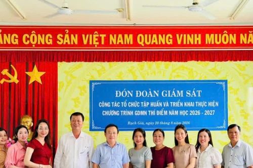 An Giang triển khai Chương trình giáo dục mầm non thí điểm
