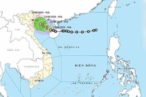 Thời tiết ngày 21/8: Áp thấp nhiệt đới có khả năng mạnh lên thành bão, Bắc Bộ mưa rất to