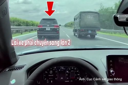 Hướng dẫn cách đi tại 'làn đường vượt xe' trên 2 tuyến cao tốc