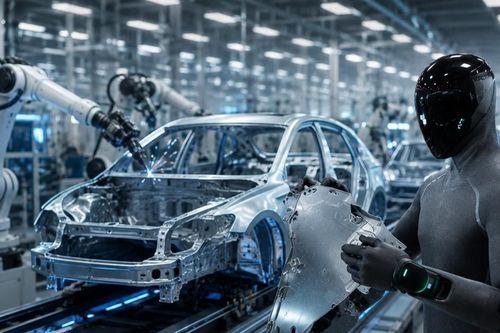 Từ phòng lab đến nhà máy xe hơi: Robot hình người giải bài toán tối ưu chi phí thế nào?