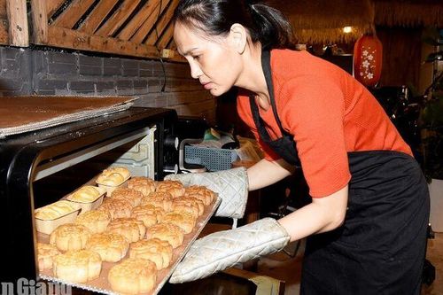 Lò bánh trung thu phường Rạch Giá vào mùa