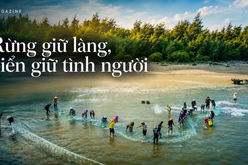 Rừng giữ làng, biển giữ tình người