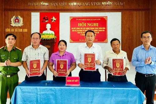 Đảm bảo an ninh, an toàn tại vùng đất đô thị hóa mạnh mẽ Tam Anh