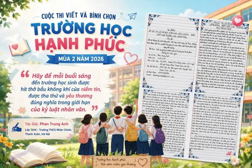 Áp lực thi cử và giới hạn của liêm chính: Bản chất của trường học hạnh phúc