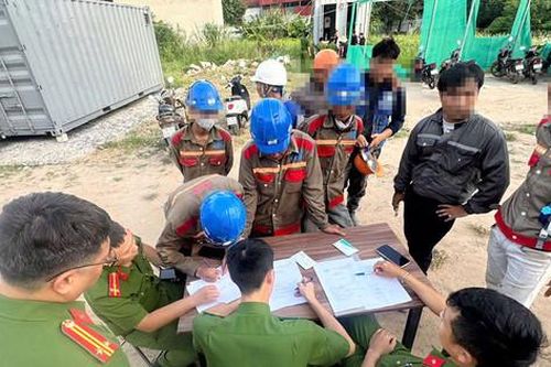 Công an phường Kiến Hưng rà soát, ngăn ngừa ma túy tại khu nhà trọ, công trường
