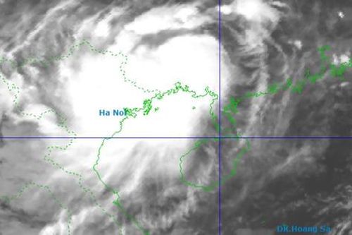 Bão số 4 cách đặc khu Bạch Long Vĩ khoảng 165km