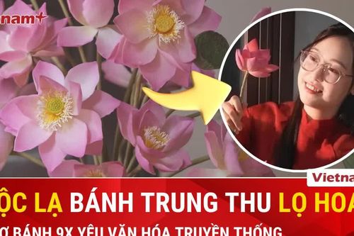 Bánh Trung Thu độc lạ, 'kể' chuyện người trẻ yêu văn hóa truyền thống