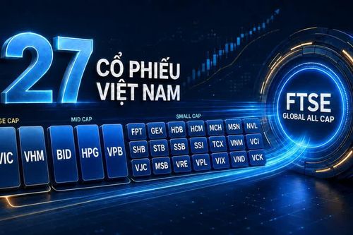 Dòng vốn FTSE phân hóa trong nhóm 27 cổ phiếu