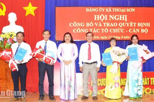Thoại Sơn giảm từ 13 trường xuống còn 8 trường sau sắp xếp