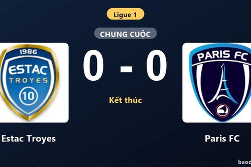 Bất phân thắng bại với Paris FC, Estac Troyes chia điểm ở vòng mở màn Ligue 1