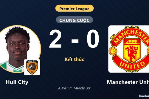 Hạ gục Manchester United 2-0, Hull City khởi đầu ấn tượng tại Premier League