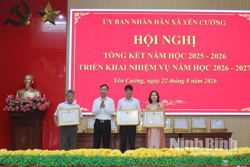Xã Yên Cường triển khai nhiệm vụ năm học 2026-2027