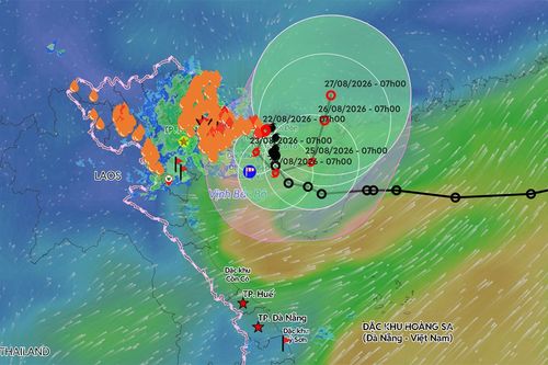 Tin mới nhất bão số 4 Narra: Trên vùng biển Quảng Ninh-Hải Phòng, ít di chuyển
