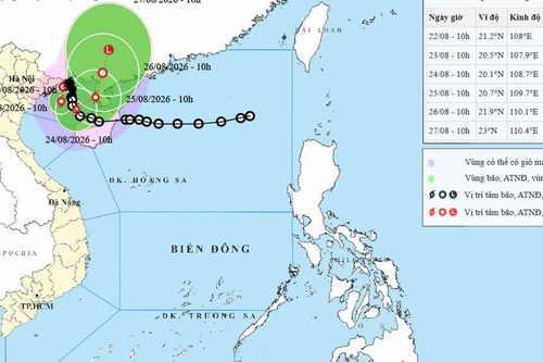 Những điểm dị thường hiếm gặp ở bão số 4