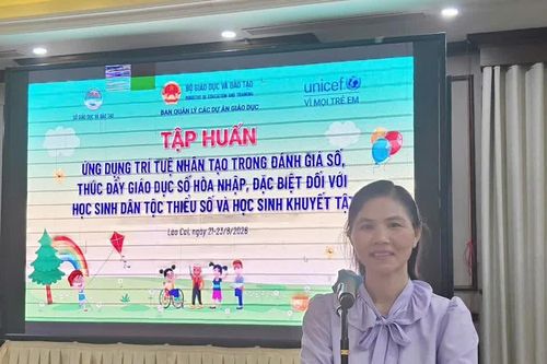 Tập huấn khung nội dung giáo dục trí tuệ nhân tạo cho học sinh phổ thông