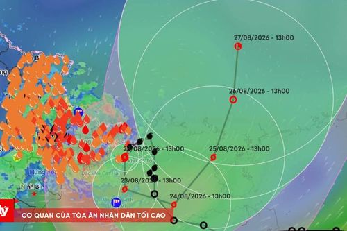 Hoàn lưu bão số 4 tiếp tục gây mưa kéo dài tại Bắc Bộ