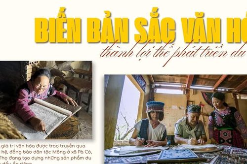 Biến bản sắc văn hóa thành lợi thế phát triển du lịch