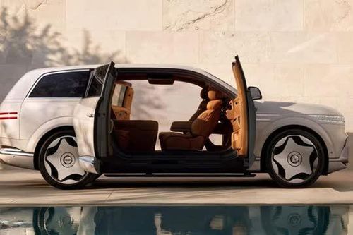 Genesis ra mắt SUV 666 mã lực, ghế xoay 180 độ, cửa mở ngược, cạnh tranh với Mercedes-Benz GLS
