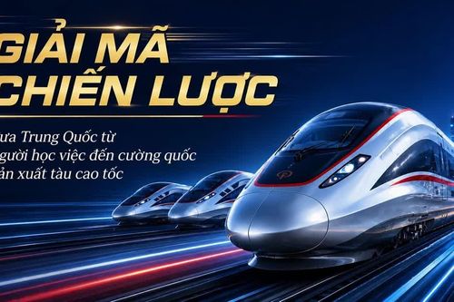 Giải mã chiến lược đưa Trung Quốc từ người học việc đến cường quốc sản xuất tàu cao tốc