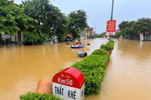 Bão số 4: Huyết mạch giao thông giữa Lạng Sơn và Cao Bằng bị chia cắt