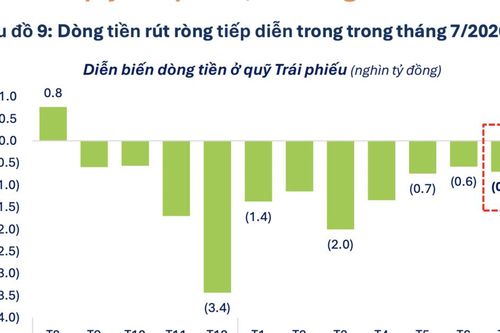 Hiệu suất các quỹ trái phiếu rất thấp, dòng tiền tiếp tục rút ra