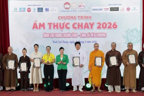 TP.HCM: Hơn 2,4 tỷ đồng từ chương trình ẩm thực chay 'Bình Lợi Trung nghĩa tình - chia sẻ yêu thương'