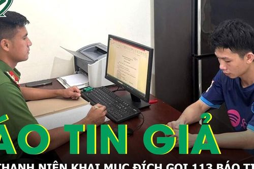 Nửa đêm gọi 113 báo tin giả, nam thanh niên khai mục đích bất ngờ