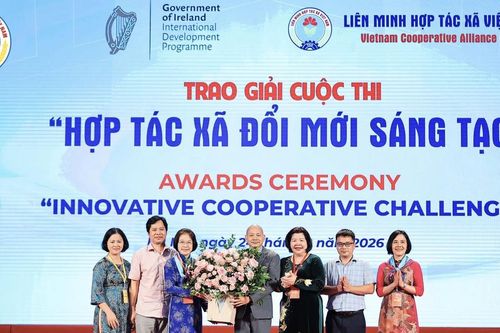 Trao giải cuộc thi 'Hợp tác xã đổi mới sáng tạo'
