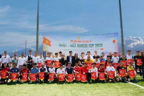 Đại hội bóng đá Việt-Nhật Kansai Cup 2026: Lan tỏa tinh thần thể thao và tình hữu nghị Việt Nam-Nhật Bản