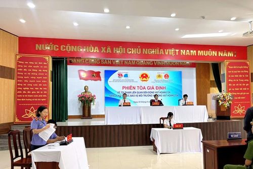 Chi đoàn VKSND khu vực 3 phối hợp tổ chức phiên tòa giả định tuyên truyền pháp luật