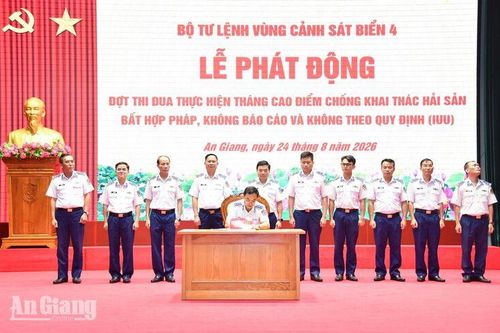 Cảnh sát biển 4 mở đợt cao điểm ngăn tàu cá vi phạm vùng biển nước ngoài