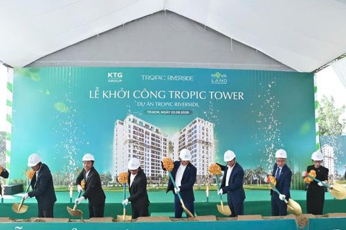 Khởi công khu căn hộ Tropic Tower tại khu đông TP.HCM
