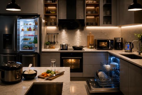Không chỉ điều hòa, căn bếp cũng là 'điểm nóng' tiêu thụ điện trong gia đình
