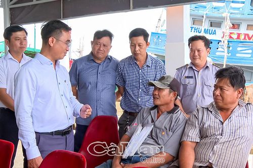 Khảo sát hạ tầng cảng cá và công tác chống IUU