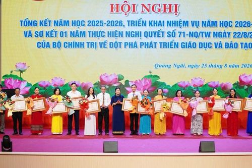 54 cán bộ quản lý, giáo viên tiêu biểu được nhận Bằng khen của Thủ tướng Chính phủ