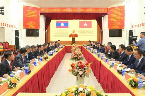Thanh tra Việt Nam, Lào tăng cường hợp tác phòng, chống tham nhũng