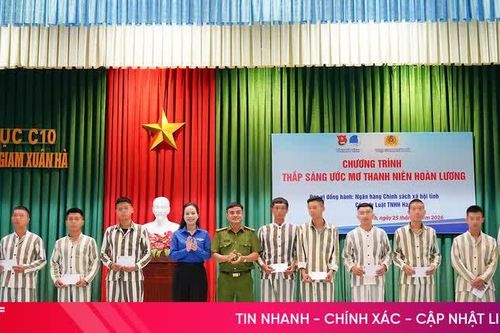 Thắp sáng ước mơ thanh niên hoàn lương tại Trại giam Xuân Hà